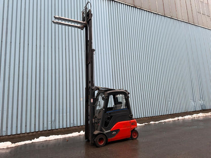 Linde E20PL Triplex 4625mm hub Voll 2Ton Elektro Gabelstapler Bild 7