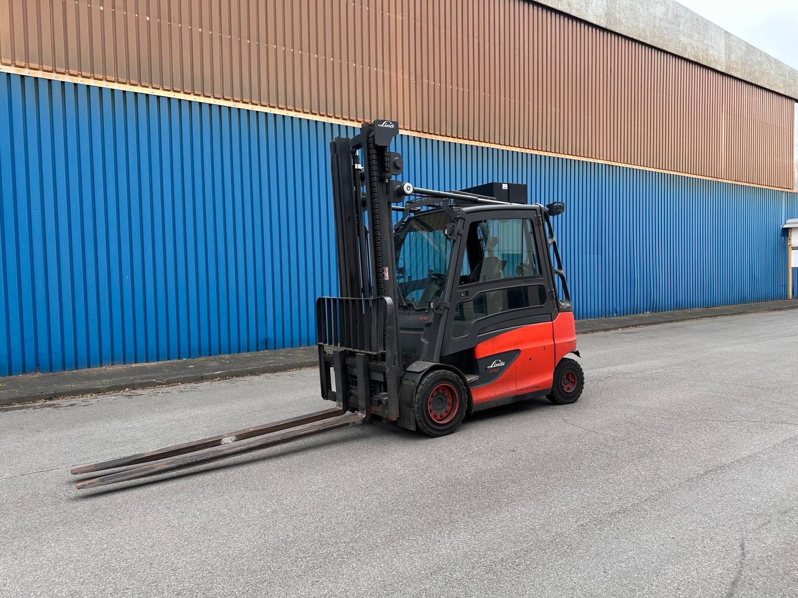 Linde E40HL-01/600 Elektro Gabelstapler 2020 4400mm Hub Bild 3