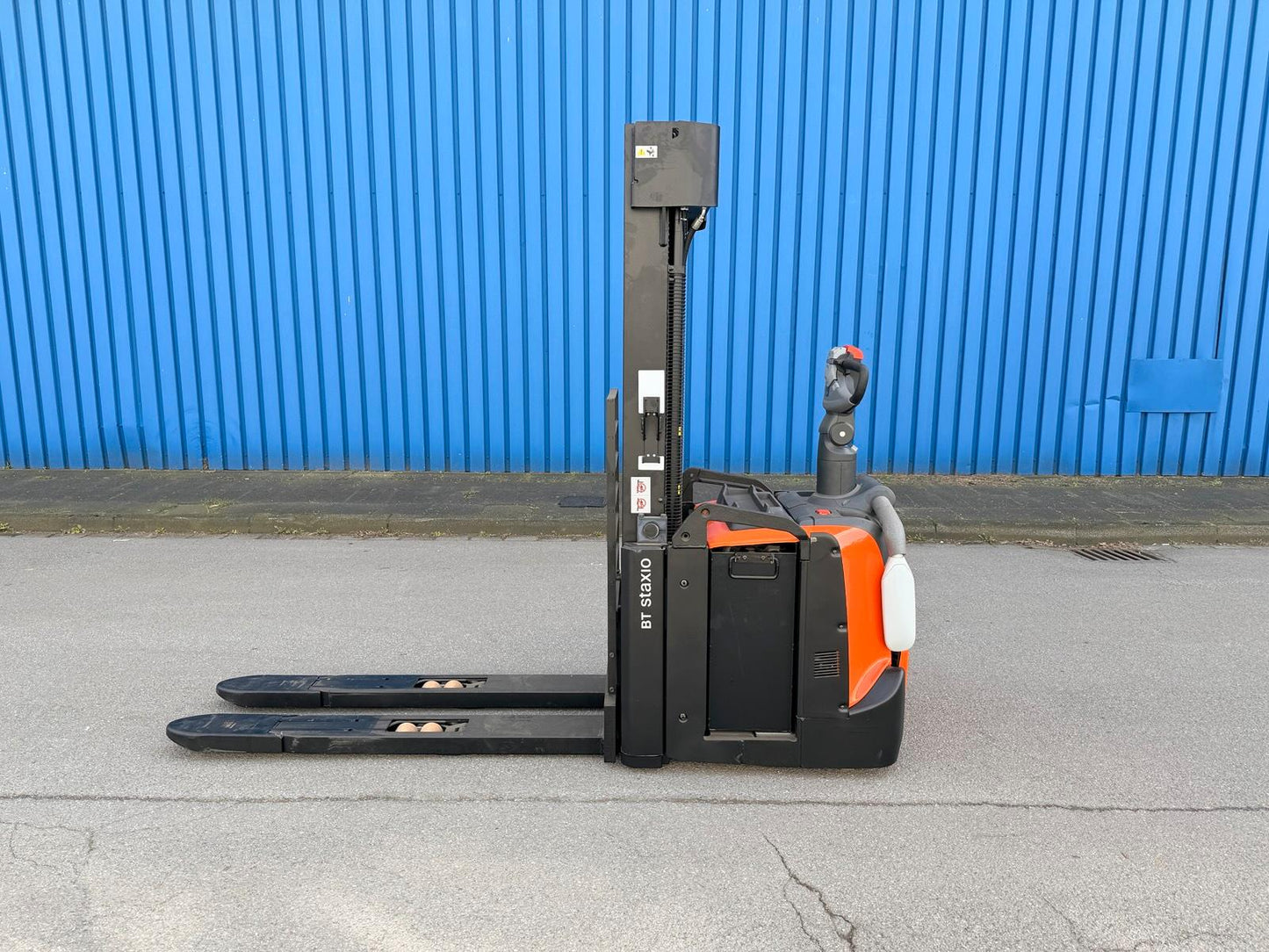 Toyota SPE160L 4800mm Triplex Gabelverlängerung Hochhubwagen Bild 6