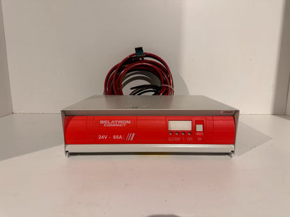 24V 65A Stapler Ladegerät Belatron Compact Batterie Gabelstapler