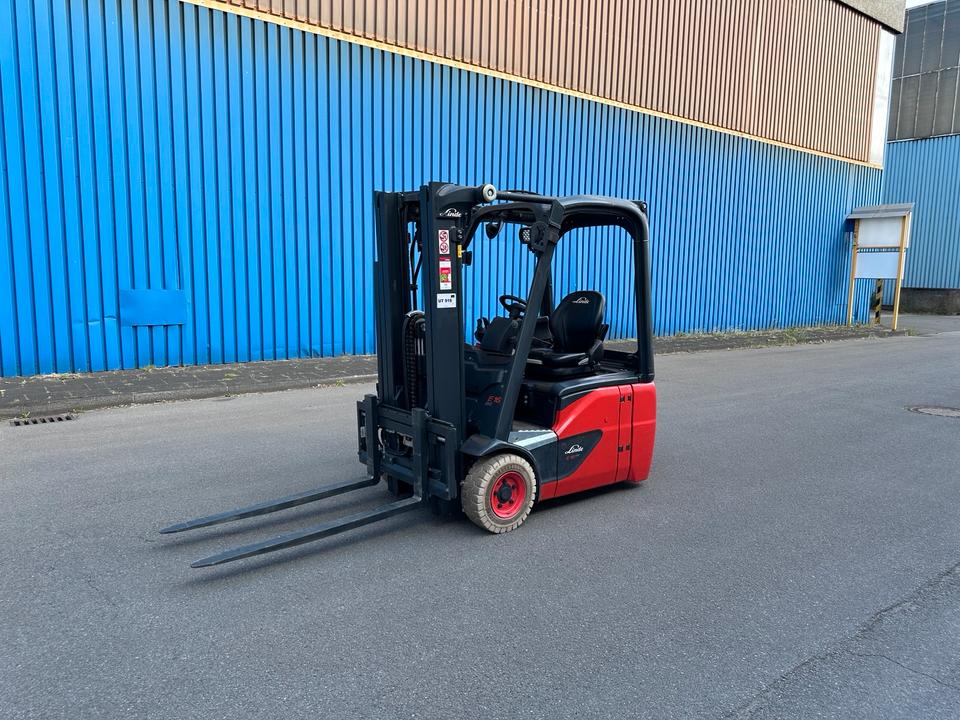 Linde E16 Kompakt Stapler Elektro Triplex 4100mm Hub 2018 UVV RDY Bild 3