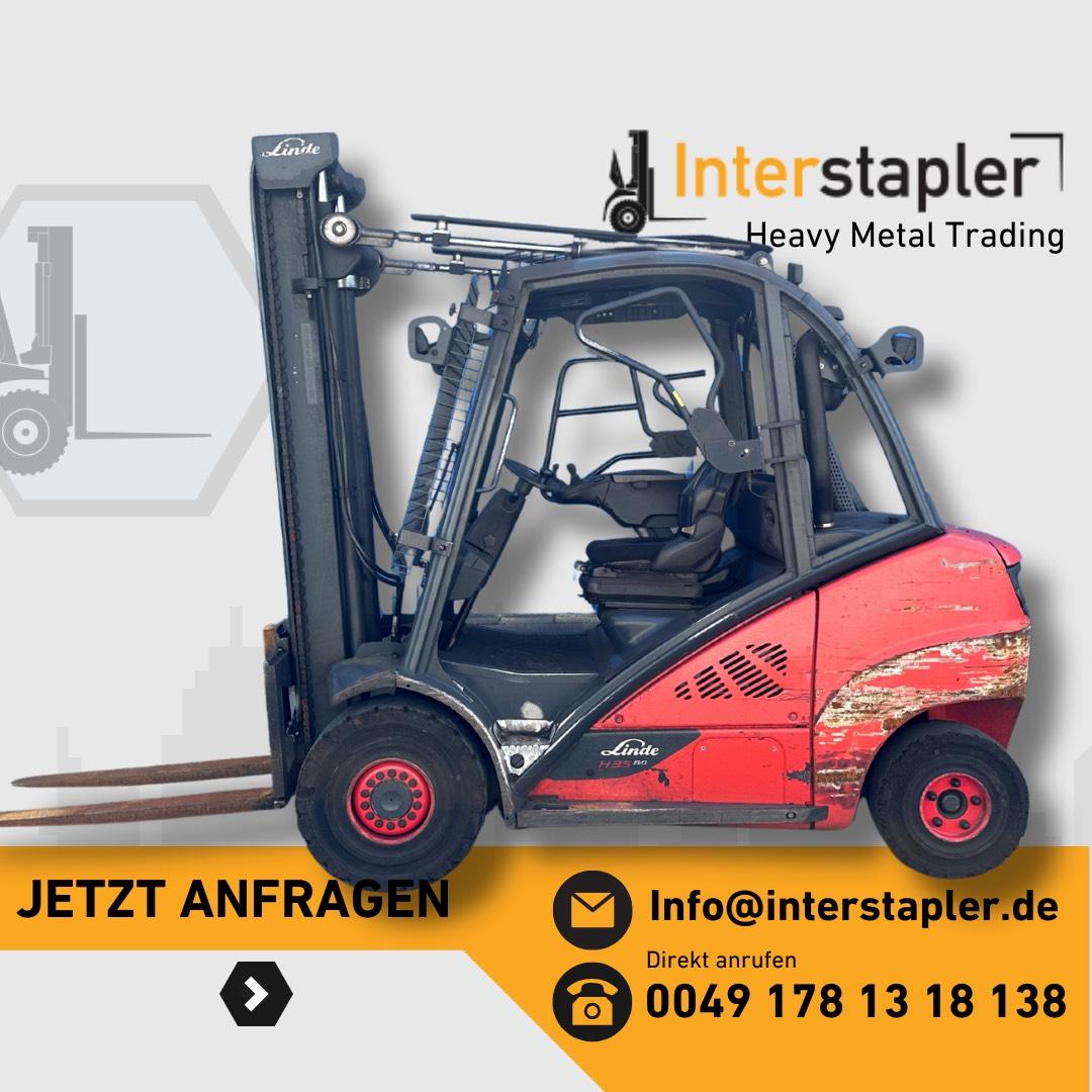 Linde H35D-02 Diesel 3650mm 2020 Gabelstapler wenig Stunden Bild 1
