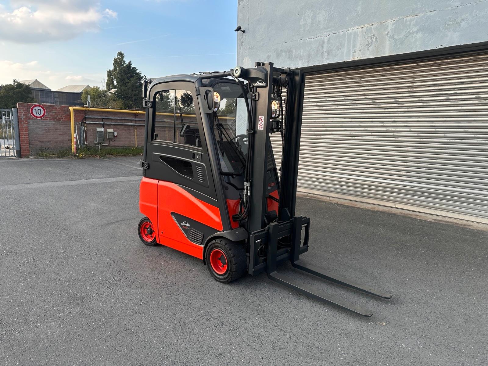 Linde E20PH-02 Elektro Gabelstapler 2ton. 2020 3150mm Hub Bild 7