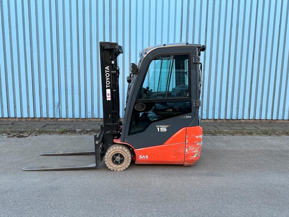 Toyota 1,5T Triplex 4500mm Hub Gabelstapler VOLL Bild 3