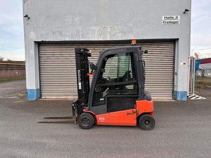 Toyota 2t 4Rad Gabelstapler Elektro Triplex 4700mm ZVG SS Bild 3