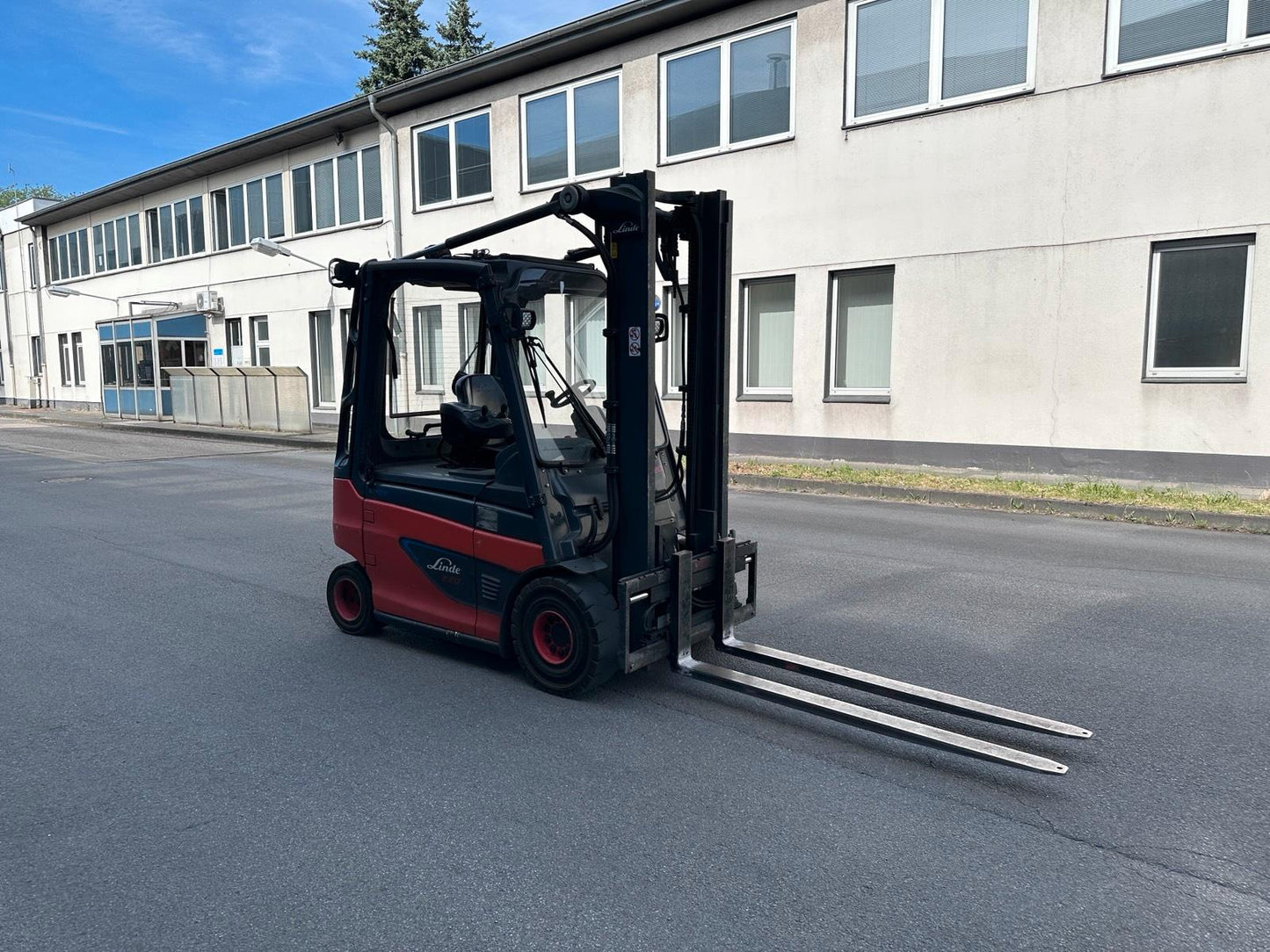 Linde E20 2017 Standard 3300mm Elektro Gabelstapler 2017 Bild 6