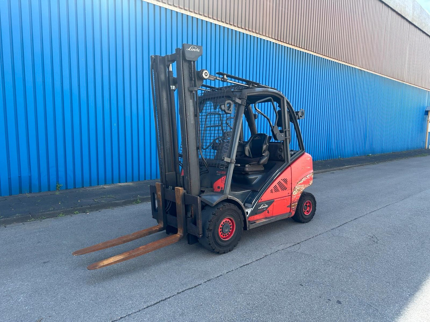Linde H35D-02 Diesel 3650mm 2020 Gabelstapler wenig Stunden Bild 3