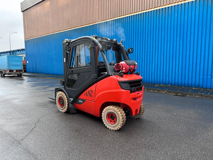 Linde H30T Triplex 4800mm Hub 3ton 2019 Gas Gabelstapler Bild 4