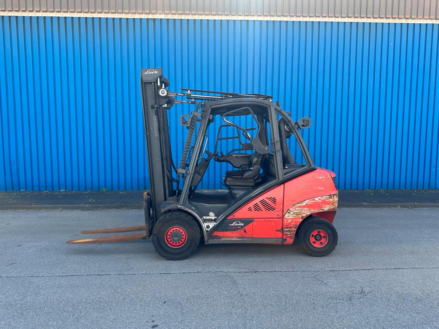 Linde H35D-02 Diesel 3650mm 2020 Gabelstapler wenig Stunden Bild 2