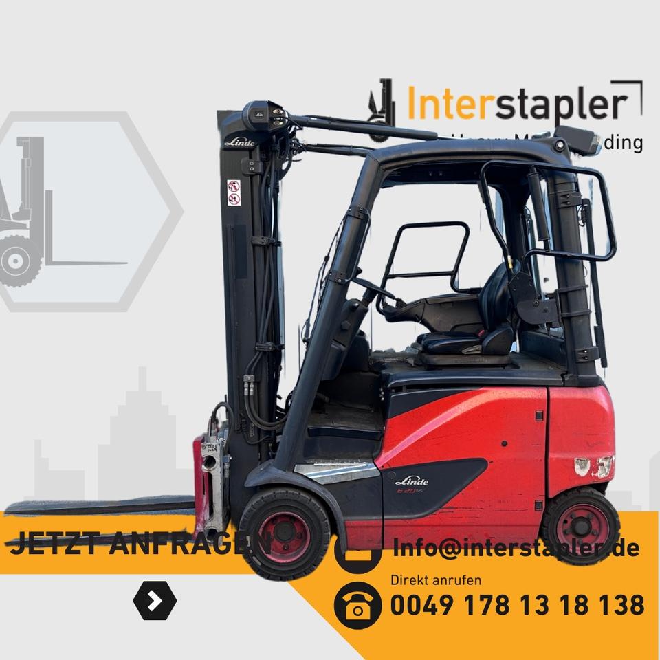 Linde E20PH-02 Triplex 5000mm Zinkenversteller DZH 2020 Bild 1