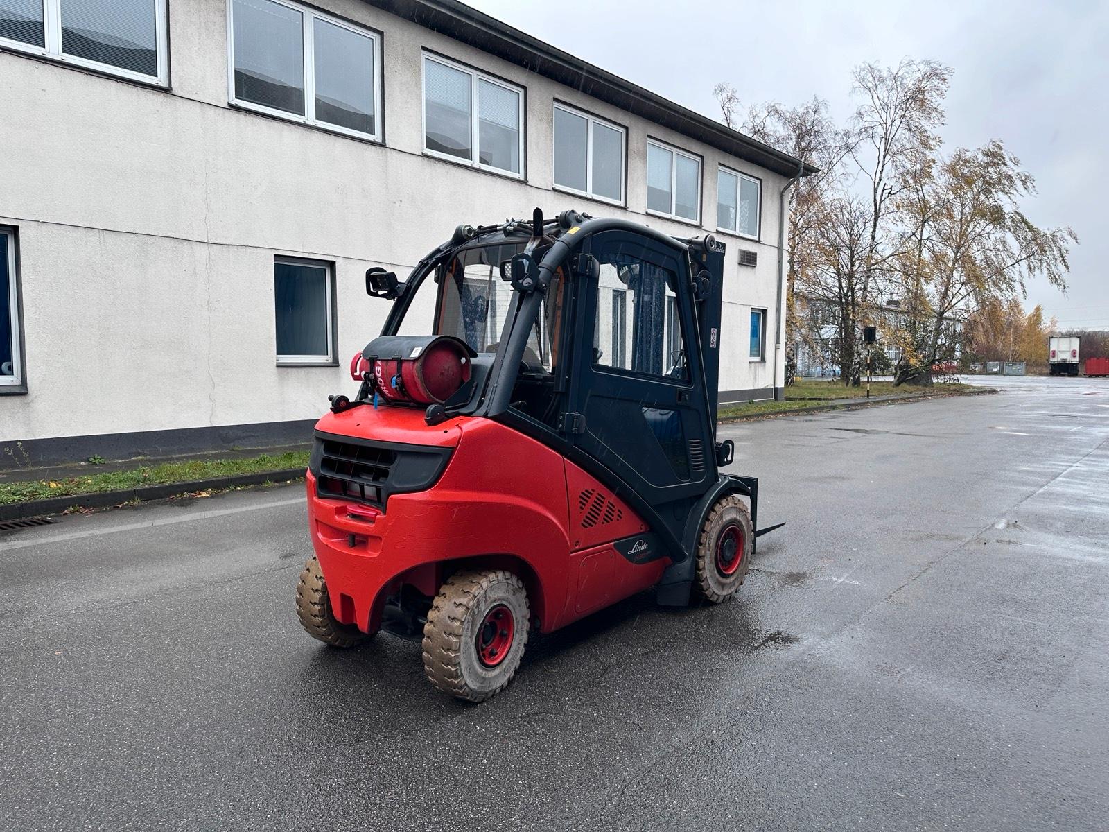 Linde H30T Triplex 4800mm Hub 3ton 2019 Gas Gabelstapler Bild 7