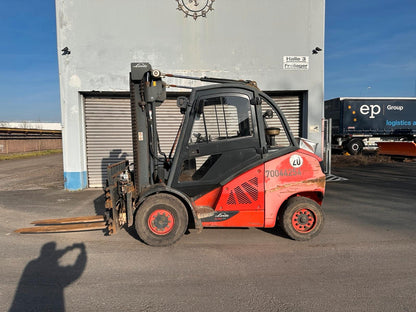 Linde H50D-02 Diesel Gabelstapler 3400mm Hub DZH Drehgerät Bild 2