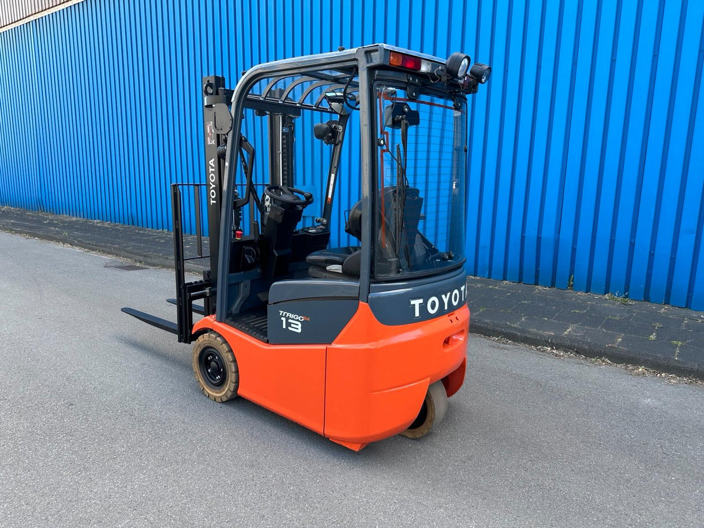 Toyota 1,3t 3 Rad Elektro Stapler 2021 Seitenschieber Bild 4