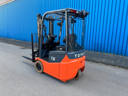 Toyota 1,3t 3 Rad Elektro Stapler 2021 Seitenschieber Bild 4