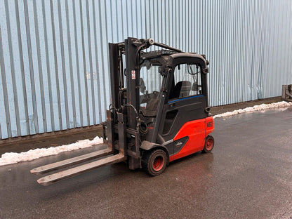 Linde E20PL Triplex 4625mm hub Voll 2Ton Elektro Gabelstapler Bild 2