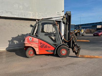 Linde H50D-02 Diesel Gabelstapler 3400mm Hub DZH Drehgerät Bild 12