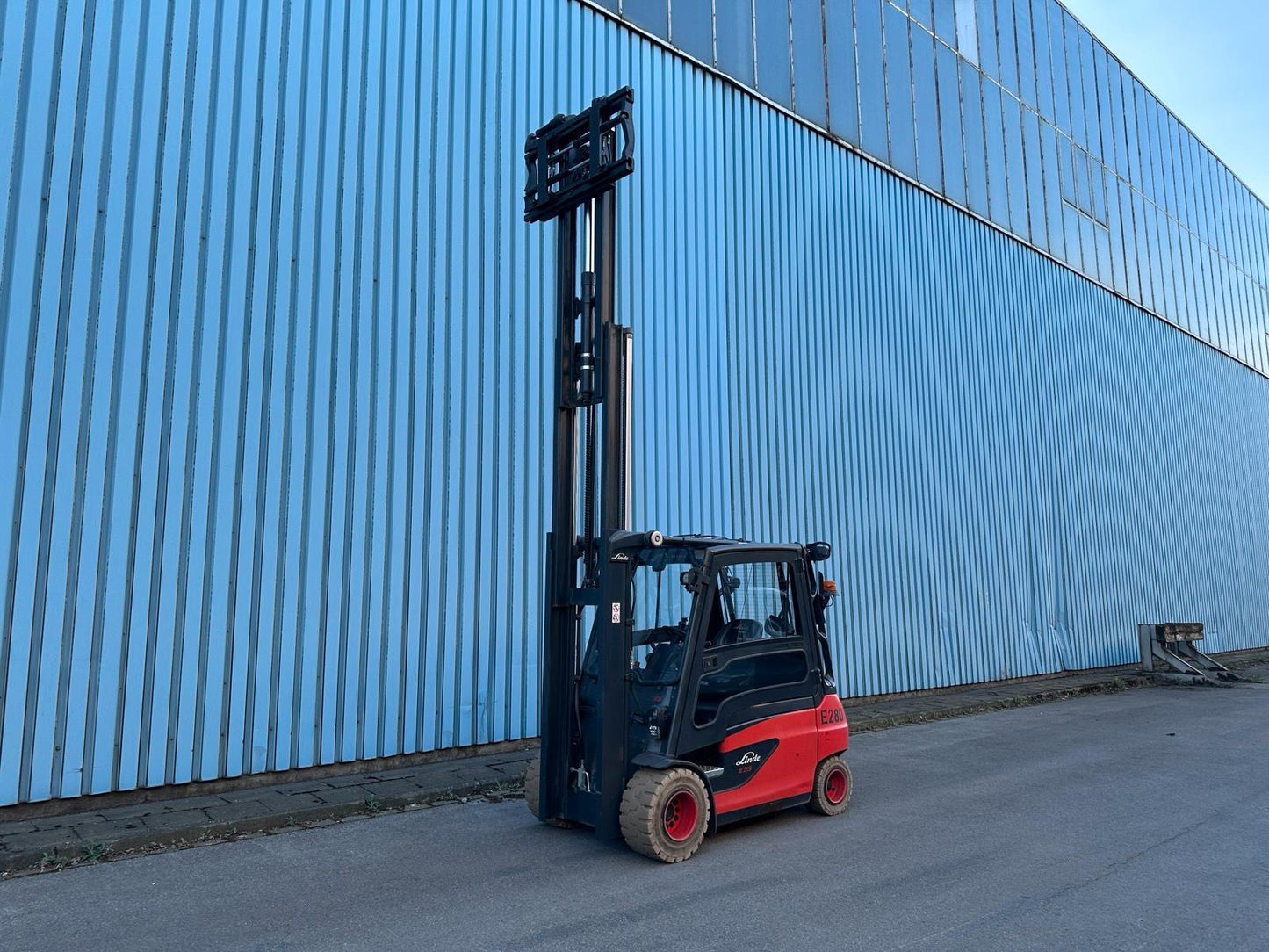 Linde E35L-01 Triplex 4380 Zinkenversteller 2022 3,5T 1467 Betr.H Bild 5