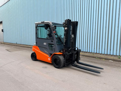 Toyota 8FBMT50 Triplex 4300 Elektro Gabelstapler 5Ton Zinkenversteller Bild 8
