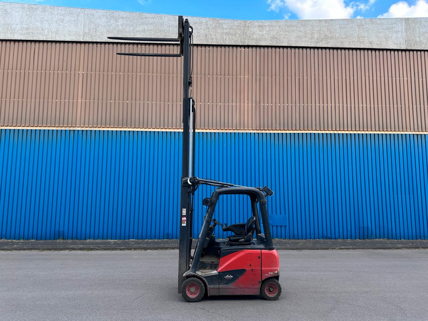 Linde E16PH-02 Triplex 5225mm Hubhöhe Elektro Gabelstapler 2020 Bild 9