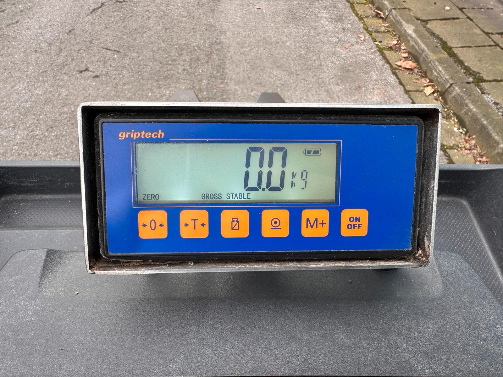 Toyota LWE160 Wiege Elektro Hubwagen Griptech Waage 2019 Bild 9