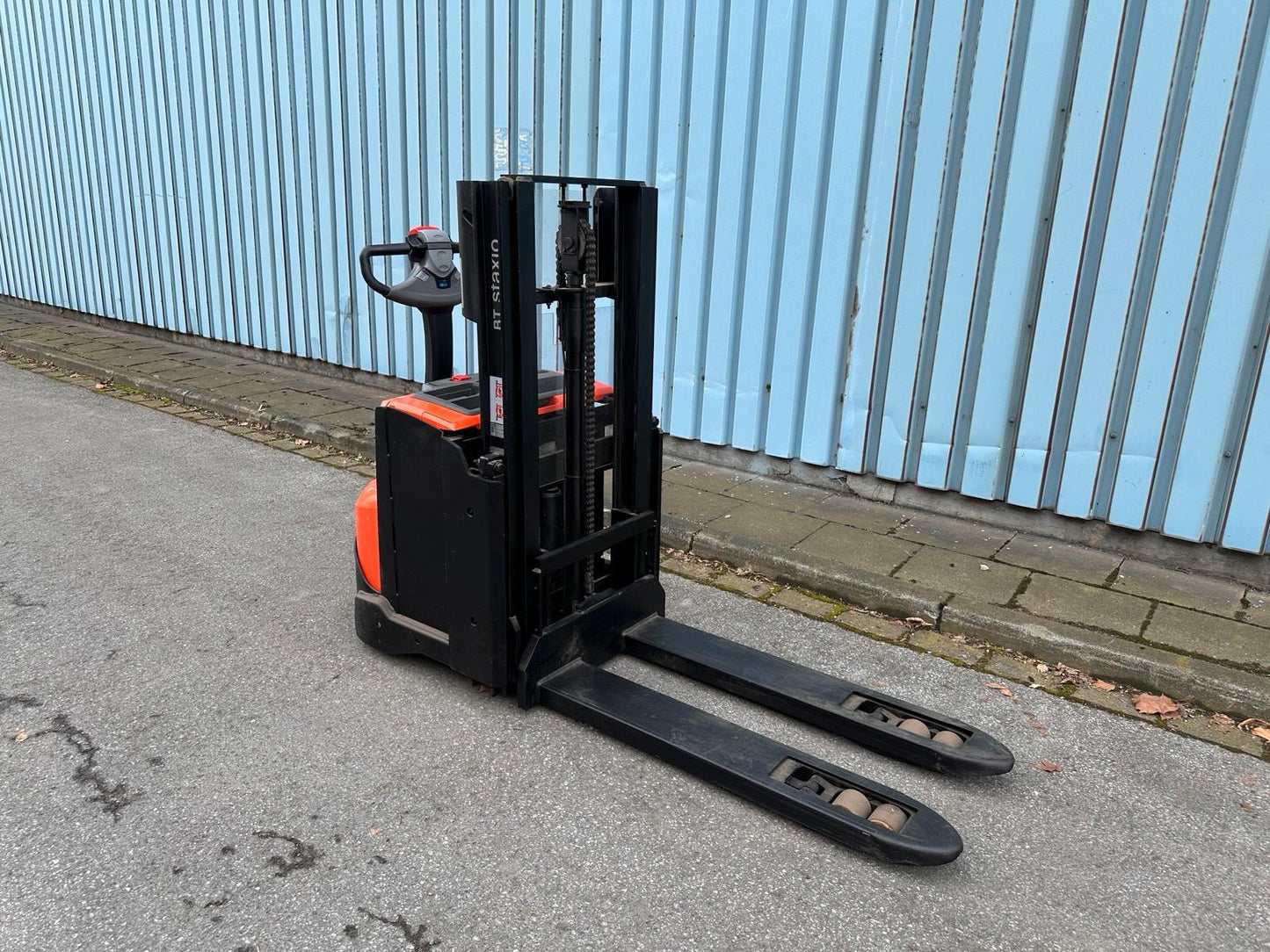 Toyota SWE200D Doppelstock 1700mm Hochhubwagen initialhub Bild 4