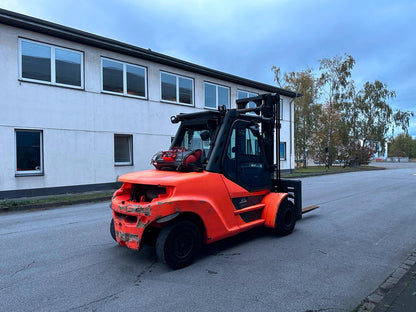 Linde H80T -03/ 1100 8000kg Gabelstapler Gas Stapler 2017 Bild 5