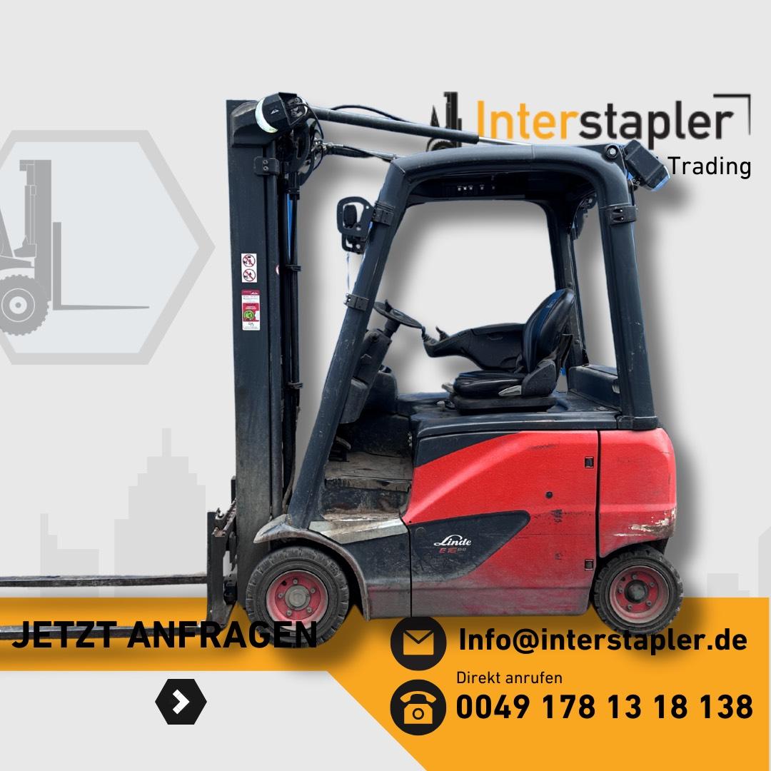 Linde E16PH-02 Triplex 5225mm Hubhöhe Elektro Gabelstapler 2020 Bild 1