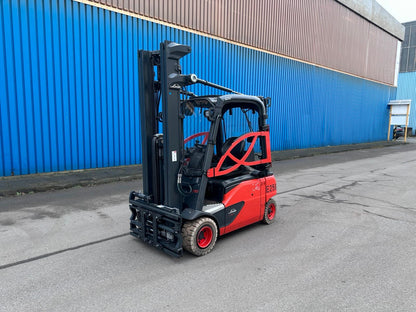 Linde E20PL-02 386 Triplex 5475mm Hub. Elektro Stapler Bild 3