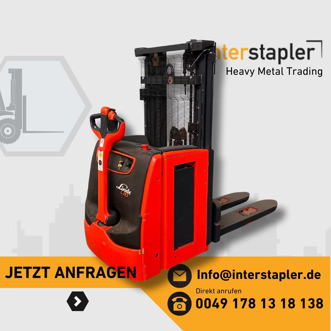 Linde L20i Triplex und Initialhub 3276mm Hub Elektro 2018