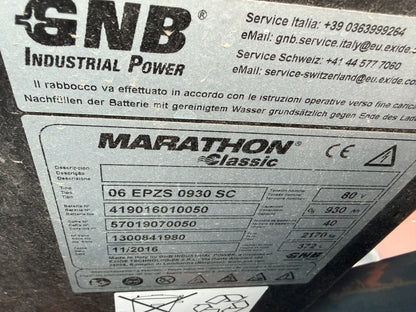 Toyota 5T Elektro Gabelstapler Triplex 5000mm Freihub Seitenschieber