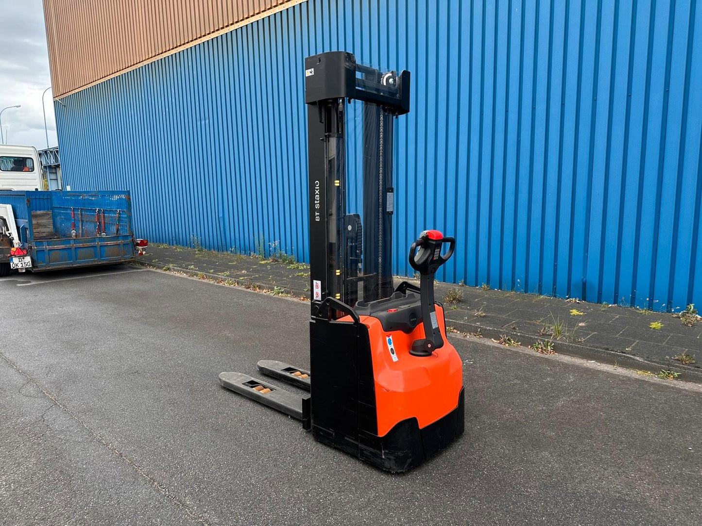 Toyota SWE145 Triplex 5400mm Hochhubwagen Elektrisch Bild 2