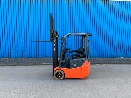 Toyota 1,3t 3 Rad Elektro Stapler 2021 Seitenschieber Bild 5