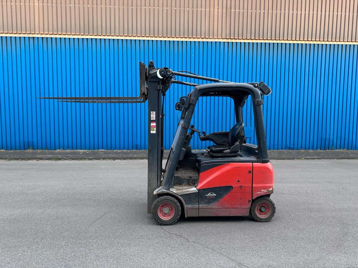Linde E16PH-02 Triplex 5225mm Hubhöhe Elektro Gabelstapler 2020 Bild 8