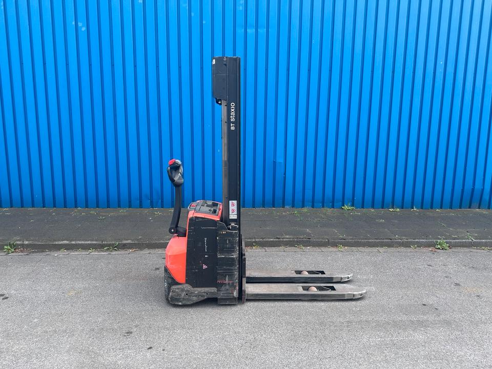 Toyota SWE140 3255mm Hub Elektro Stapler Hochhubwagen 2017 Bild 6