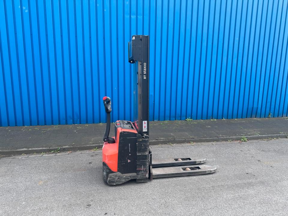 Toyota SWE140 3255mm Hub Elektro Stapler Hochhubwagen 2017 Bild 4