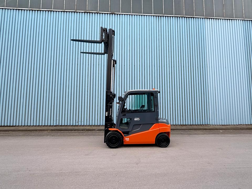 Toyota 8FBMT50 Triplex 4300 Elektro Gabelstapler 5Ton Zinkenversteller Bild 7