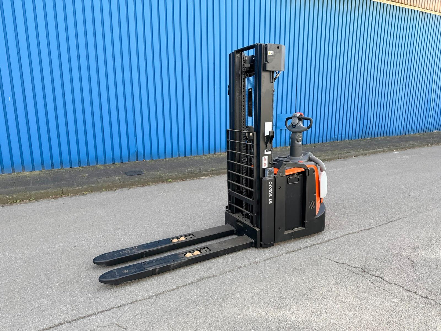 Toyota SPE160L 4800mm Triplex Gabelverlängerung Hochhubwagen Bild 7