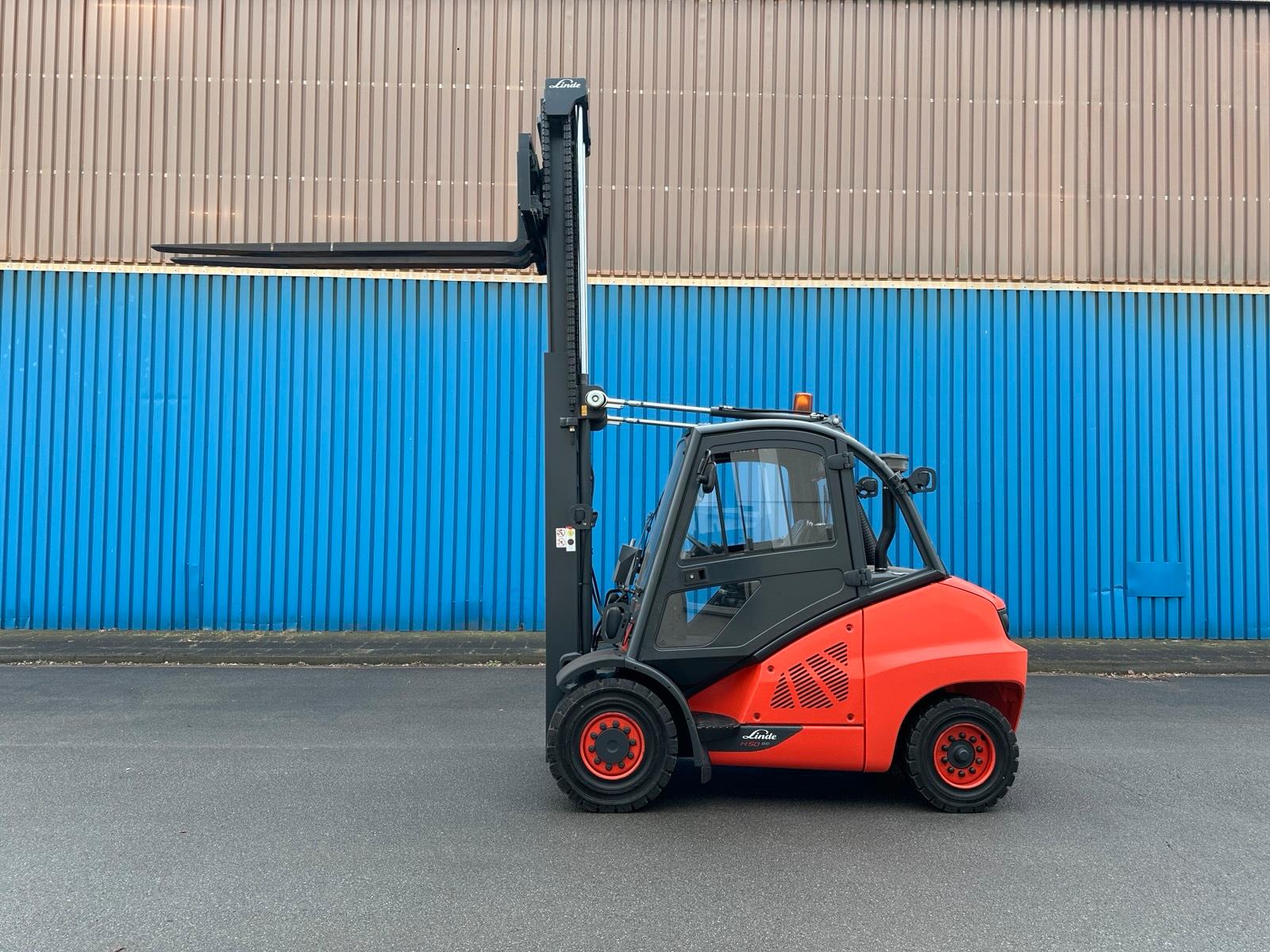 Linde H50D-02/600 Diesel Gabelstapler 3700mm hub 2018 Bild 10