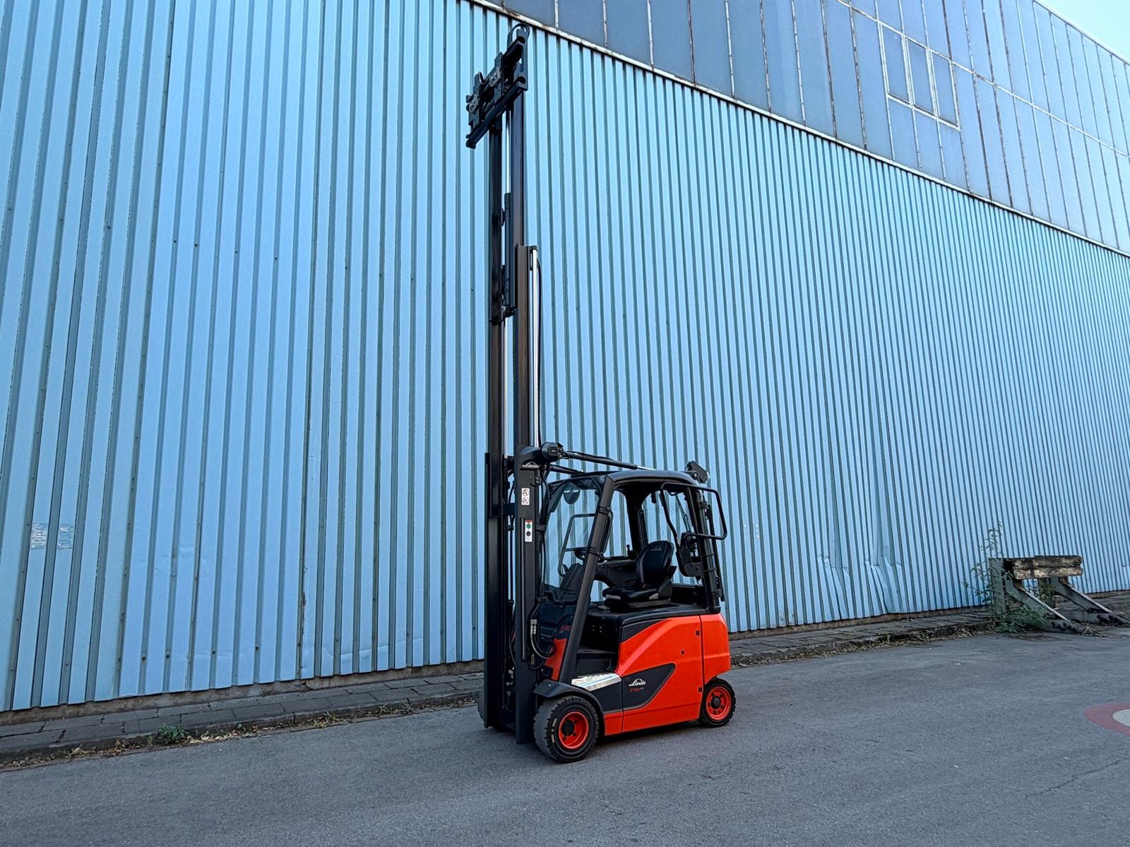 Linde E20PH-02 Triplex 5000mm Zinkenversteller DZH 2020 Bild 6