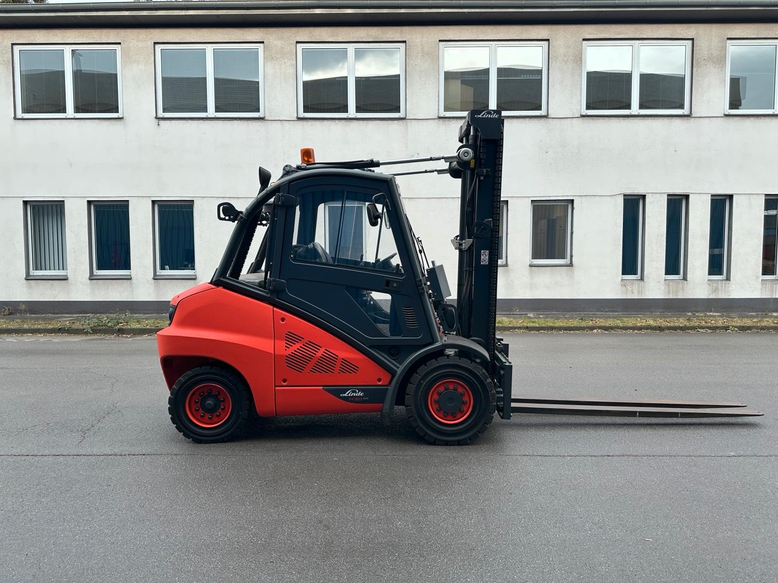 Linde H50D-02/600 Diesel Gabelstapler 3700mm hub 2018 Bild 5