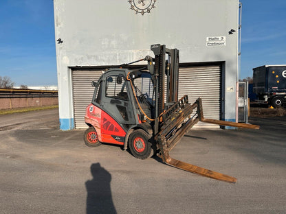 Linde H50D-02 Diesel Gabelstapler 3400mm Hub DZH Drehgerät Bild 11