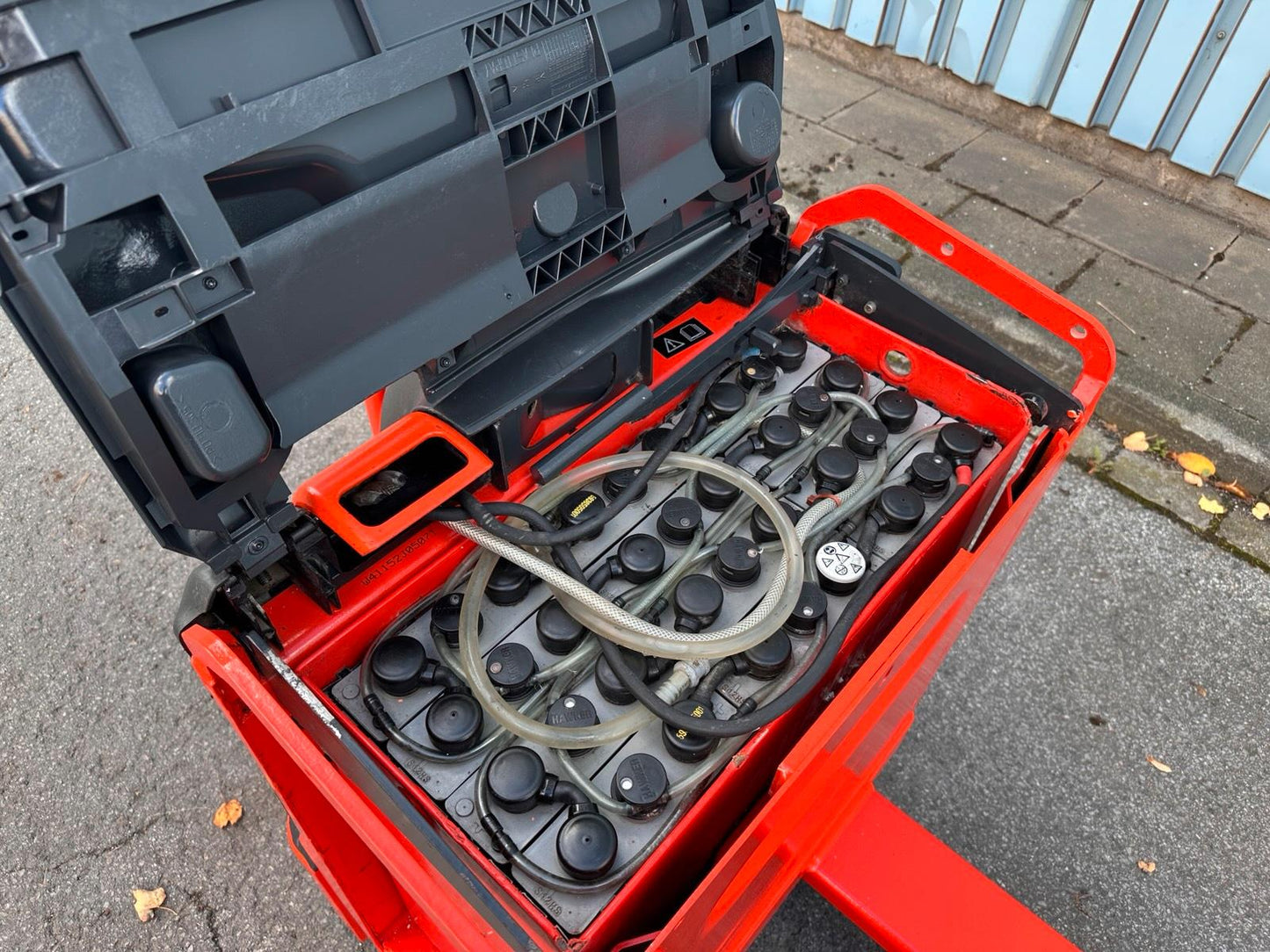Linde T18 Niederhubwagen 1800kg Elektro Hubwagen Bild 6
