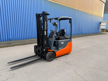 Toyota 3Rad Elektro Gabelstapler 1,6ton 3300mm hub