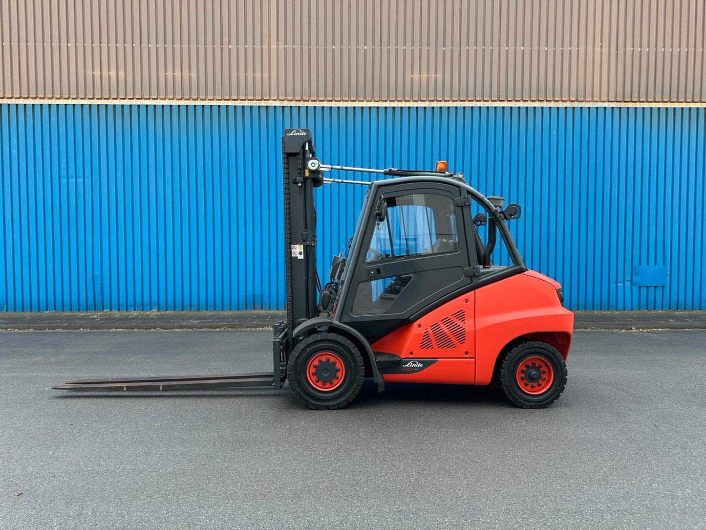 Linde H50D-02/600 Diesel Gabelstapler 3700mm hub 2018 Bild 2