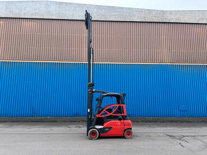 Linde E20PL-02 386 Triplex 5475mm Hub. Elektro Stapler Bild 10