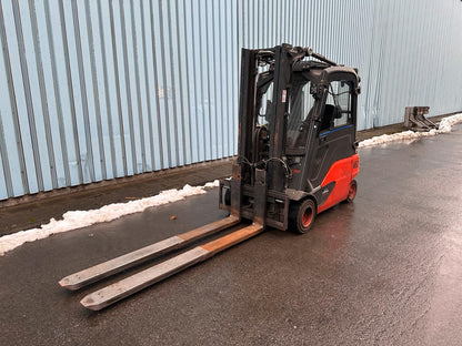 Linde E20PL Triplex 4625mm hub Voll 2Ton Elektro Gabelstapler Bild 9
