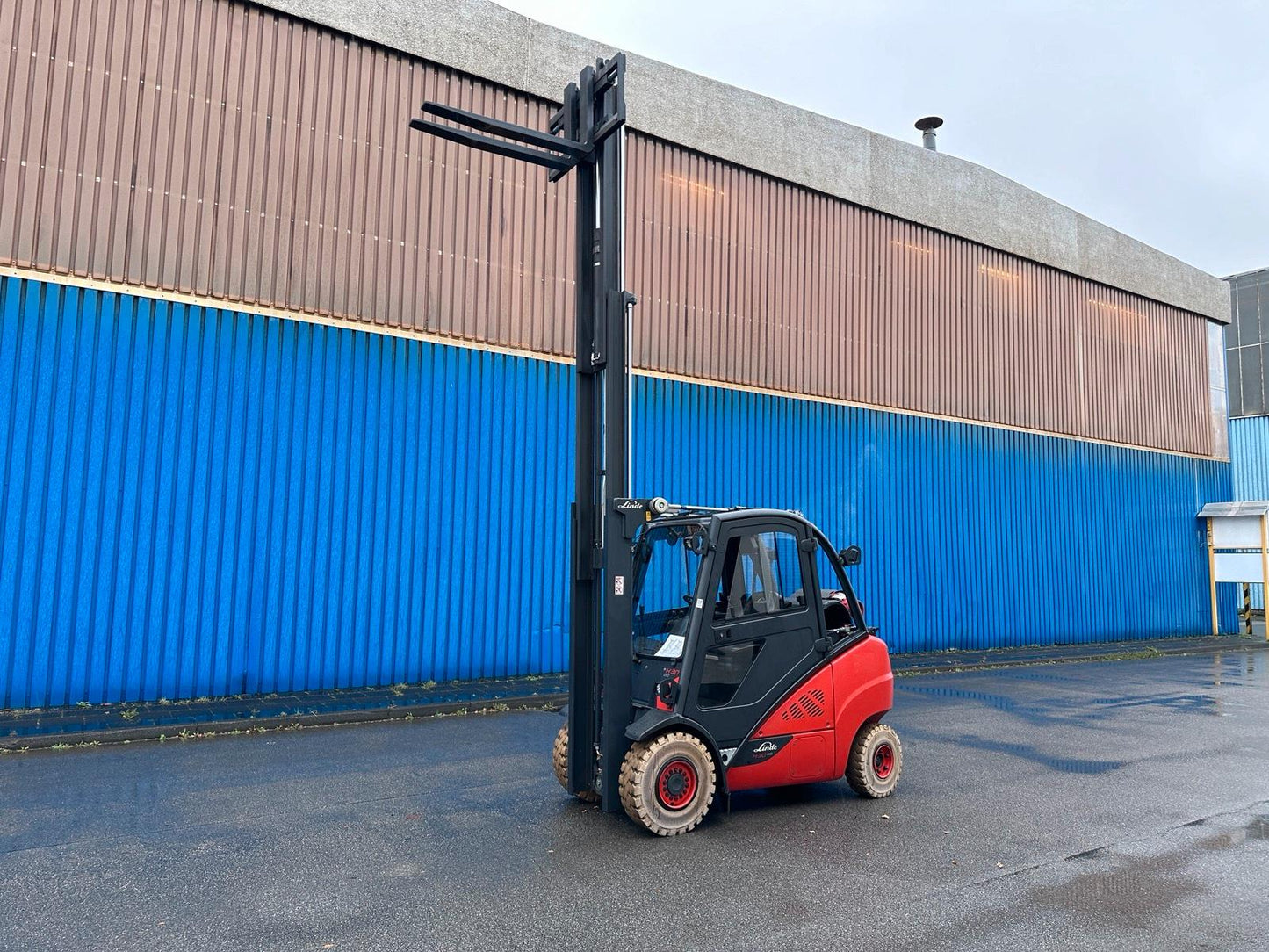 Linde H30T Triplex 4800mm Hub 3ton 2019 Gas Gabelstapler Bild 10