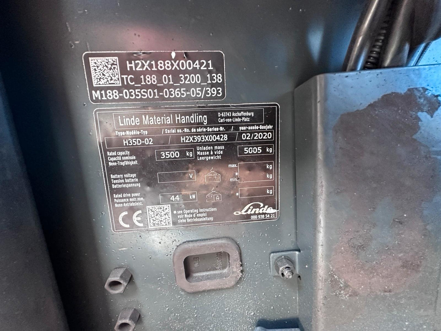 Linde H35D-02 Diesel 3650mm 2020 Gabelstapler wenig Stunden Bild 12