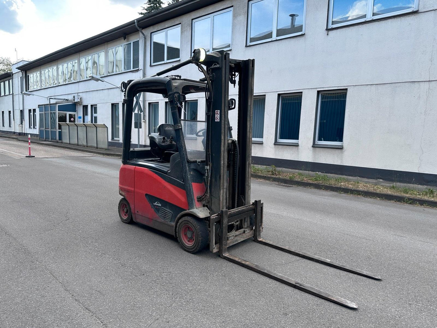 Linde E16PH-02 Triplex 5225mm Hubhöhe Elektro Gabelstapler 2020 Bild 4