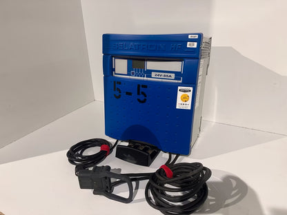 24V 85A Belatron Hubwagen Gabelstapler Batterie Ladegerät DIN